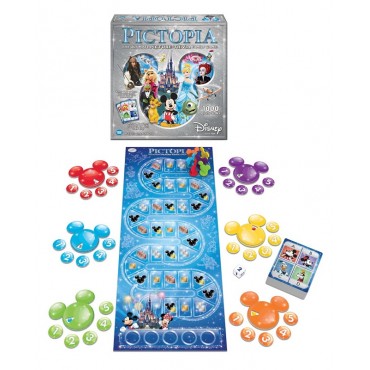 Disney Pictopia The Ultimate Picture Trivia Family Board Game